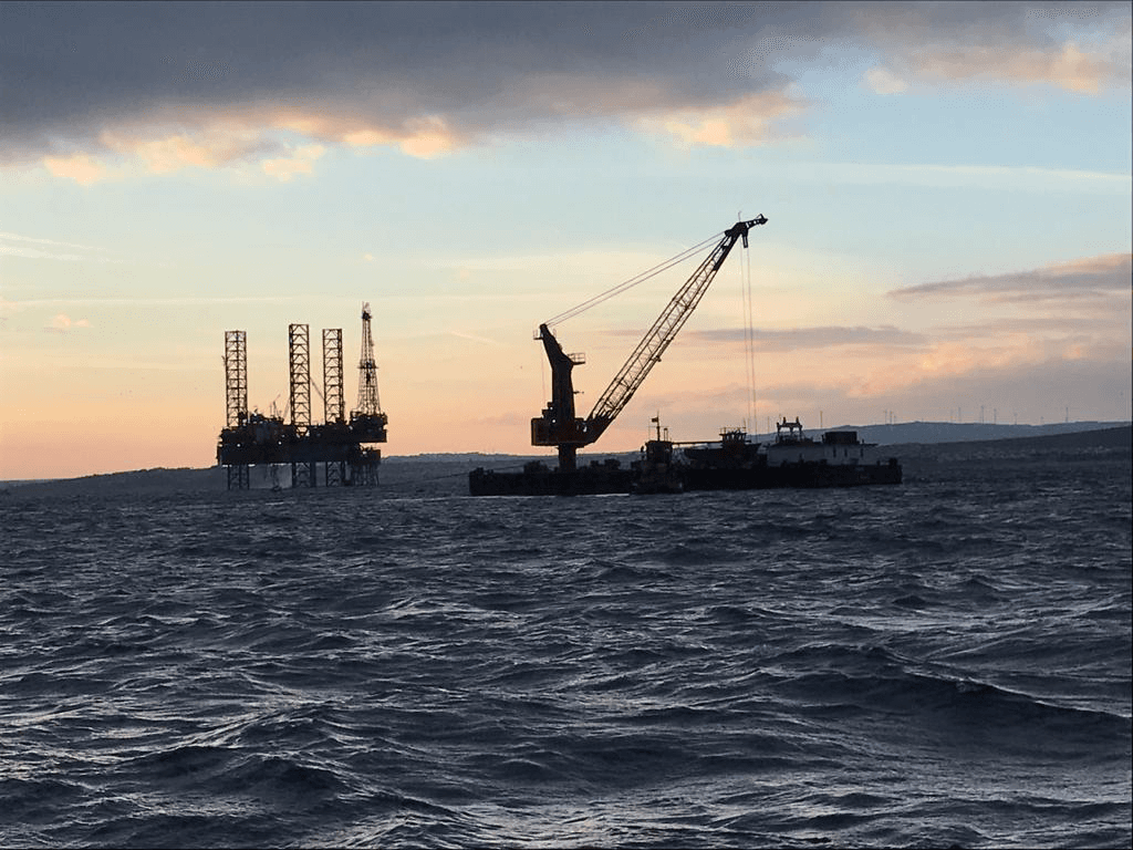 Deniz platformu zemin iyileştirme çalışmaları